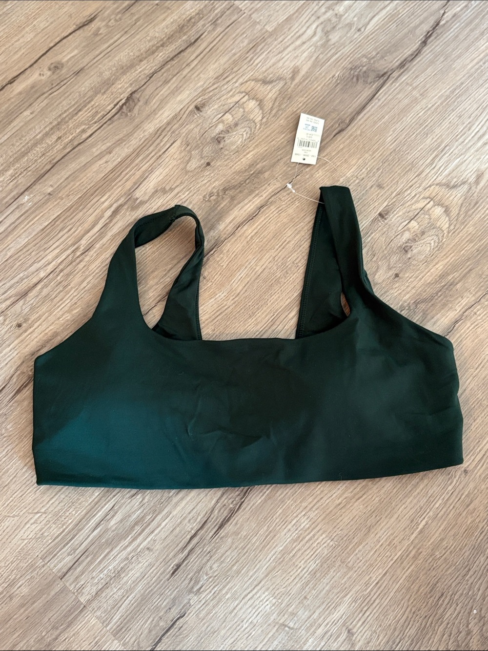 aerie Forest Green Scoop Neck Sports Bralette